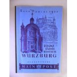 Festausgabe Main Post 1952, 1200 Jahre Bistum Würzburg, min. Einrisse, 63 Seiten, gute Erhaltung