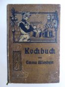 Bürgerliches Kochbuch, Emma Allestein, Kanitz Verlag Gera 1905, dek. Leineneinband, 656 Seiten