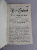 Der Spiegel - Zeitschrift für Kunst, Eleganz und Mode, 1835, 8. Jahrgang, 416 Seiten, Pappeinband