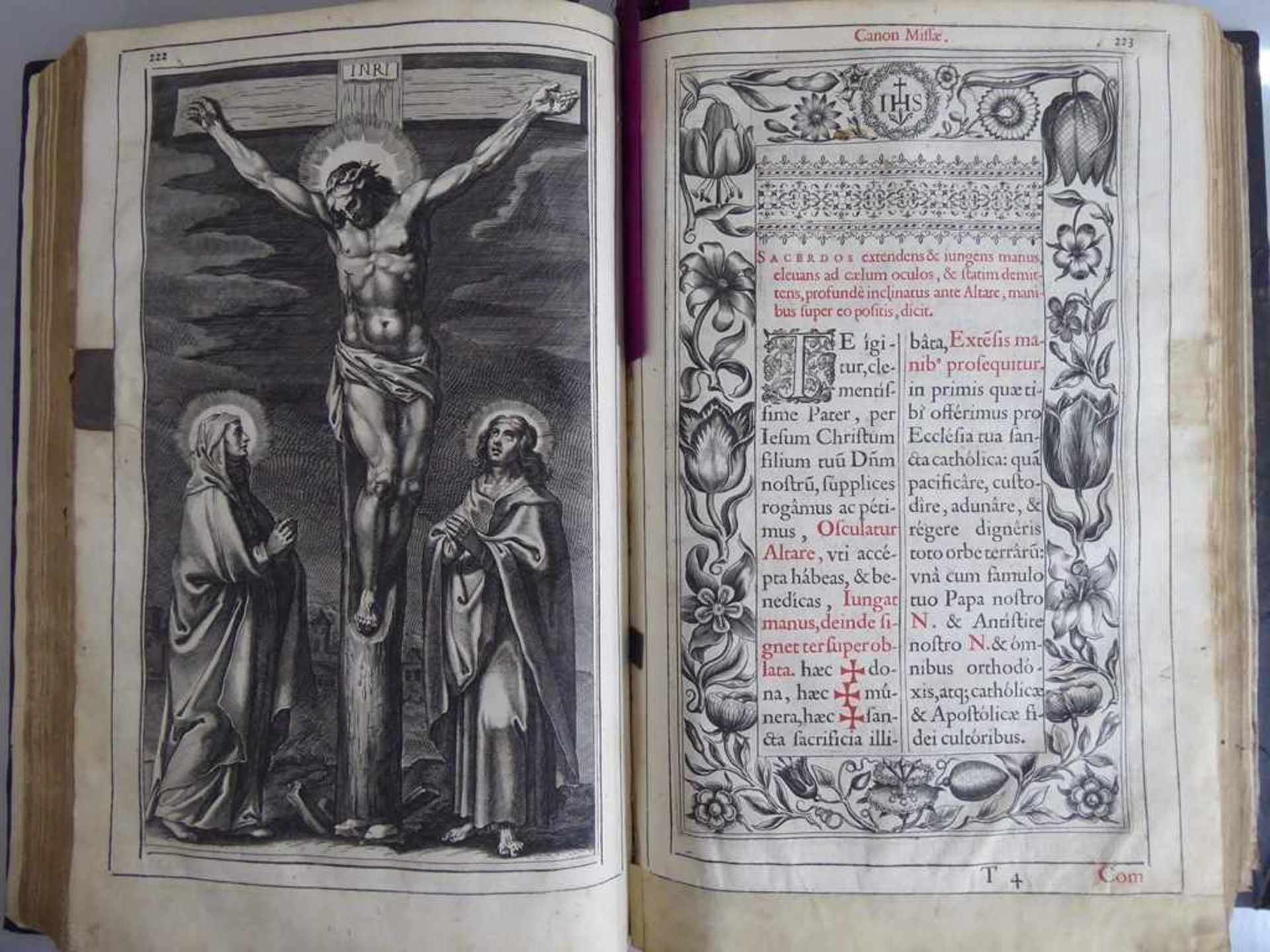 Religion - Missale Romanum - Ex decreto Sacrosancti Concilij Tridentini restitutum, Antwerpen - Bild 2 aus 2