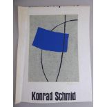 Schmid, Konrad (*1959 Rotthalmünster), Farbholzschnitt, re.u.sign., Knick ausserhalb der