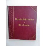 Kretschmer, Albert - Deutsche Volkstrachten, Original-Zeichnungen mit erklärendem Text, II. verm.