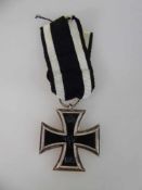 Eisernes Kreuz, II. Klasse, 1914, am Band