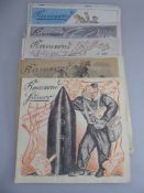 Kamerad - 11 Zeitschriften, herausgegeben vom Landesfremdenverkehrsverband Rhein-Main, 1930er Jahre,