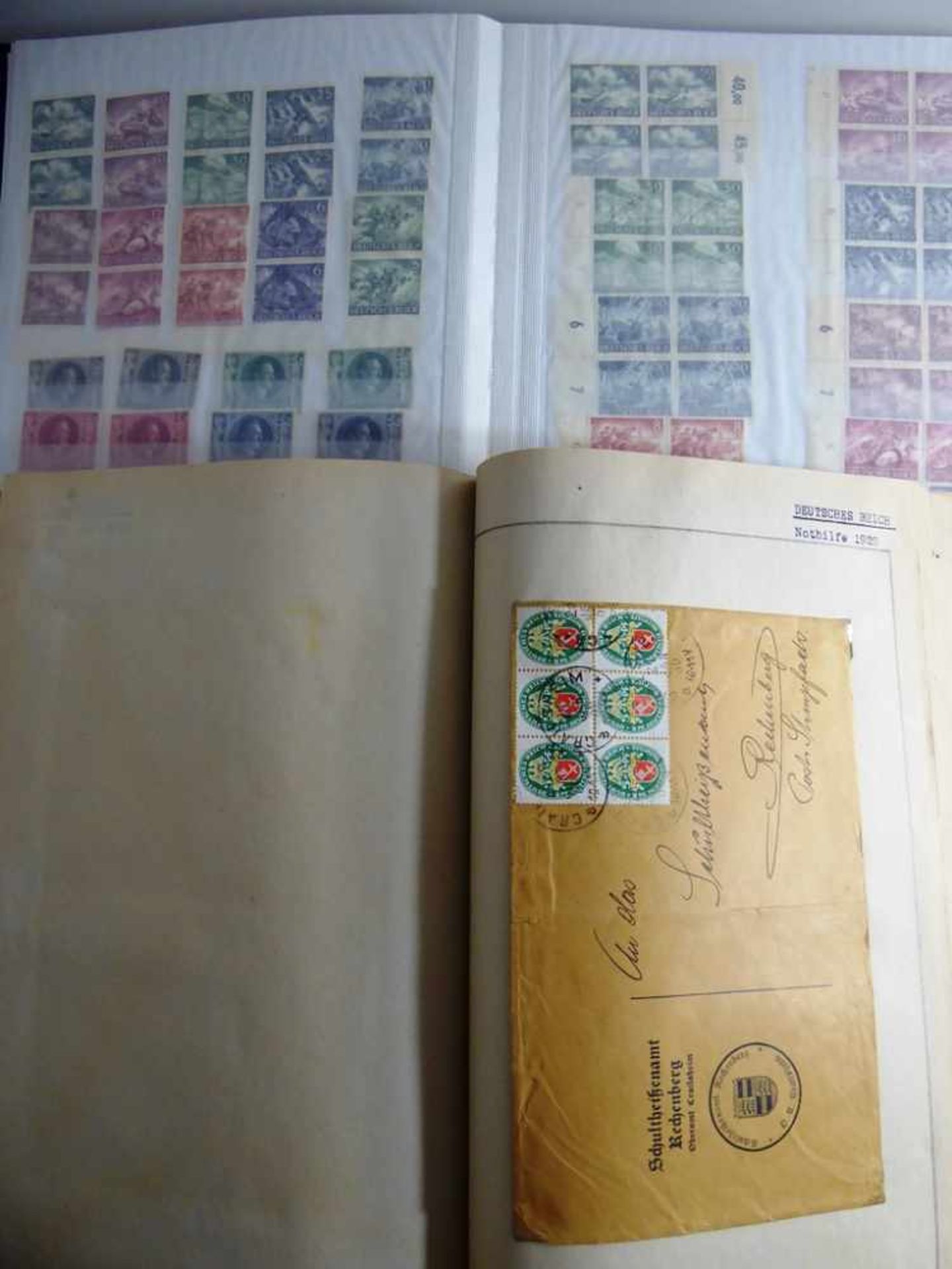 Briefmarken - umfangreiche Sammlung Altdeutsche Staaten und Deutsches Reich u.a., insg. 12 Alben ( - Image 3 of 4