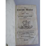 Der Teutsche Merkur vom Jahr 1777 - Ihrer Römisch kayserlichen Majestät zugeeignet, Weimar 1777, 288