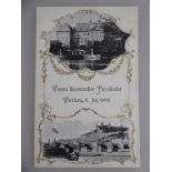 Ansichtskarte Würzburg, "Verein bayerischer Psychiater", gelaufen 1906