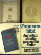 Konvolut Bücher, sog. 3.Reich, Liederbuch der Luftwaffe, Heinrich Hoffmann - Hitler erobert das