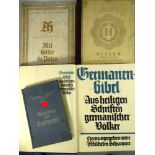 Konvolut Bücher, sog. 3.Reich, Liederbuch der Luftwaffe, Heinrich Hoffmann - Hitler erobert das