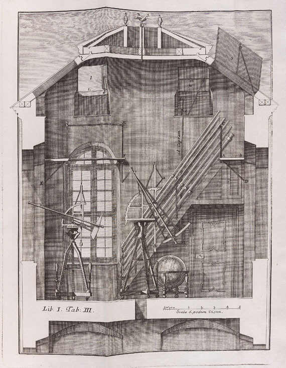 Johann Jakob Marinoni De astronomica specula domestica et organico apparatu astronomico libri duo.