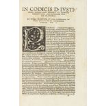 Petrus Placentinus In codicis Dn. Justiniani ex repetita praelectione libros IX. summa. Mainz, Ivo