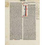 Biblia latina Prologus in Bibliam. Incipit epistola Sancti Hieronymi ad Paulinum. Venedig, Franz