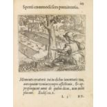 Arnold Freitag [Mythologia Ethica. Antwerpen, Chr. Plantin für Ph. Galle 1579]. Eines der seltensten