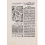 Guillermus Parisiensis Postilla super epistolas et evangelia. 2 Teile in 1 Band. Basel, Nikolaus