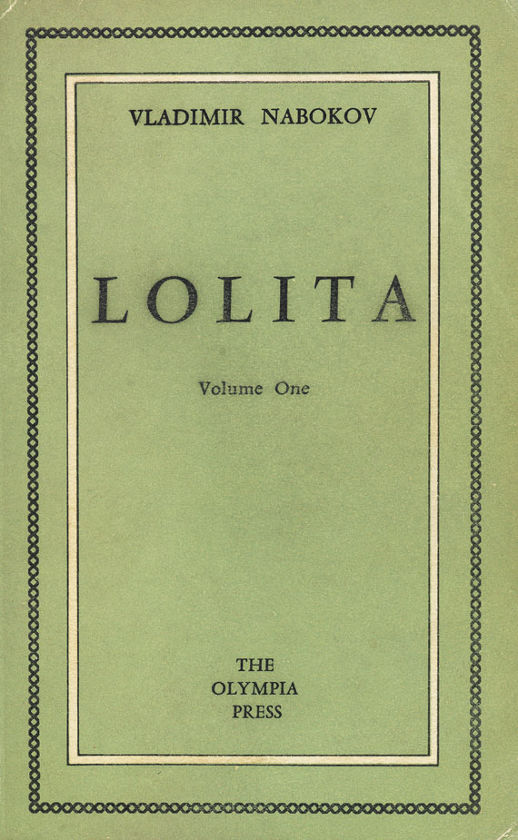 Vladimir Nabokov Lolita. 2 Bände. Paris, The Olympia Press 1955. Erster Druck der ersten Ausgabe von