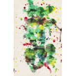 Sam Francis 1923 San Mateo/Kalifornien - 1994 Santa Monica/Kalifornien SF 90-197. Ca. 1990. Acryl