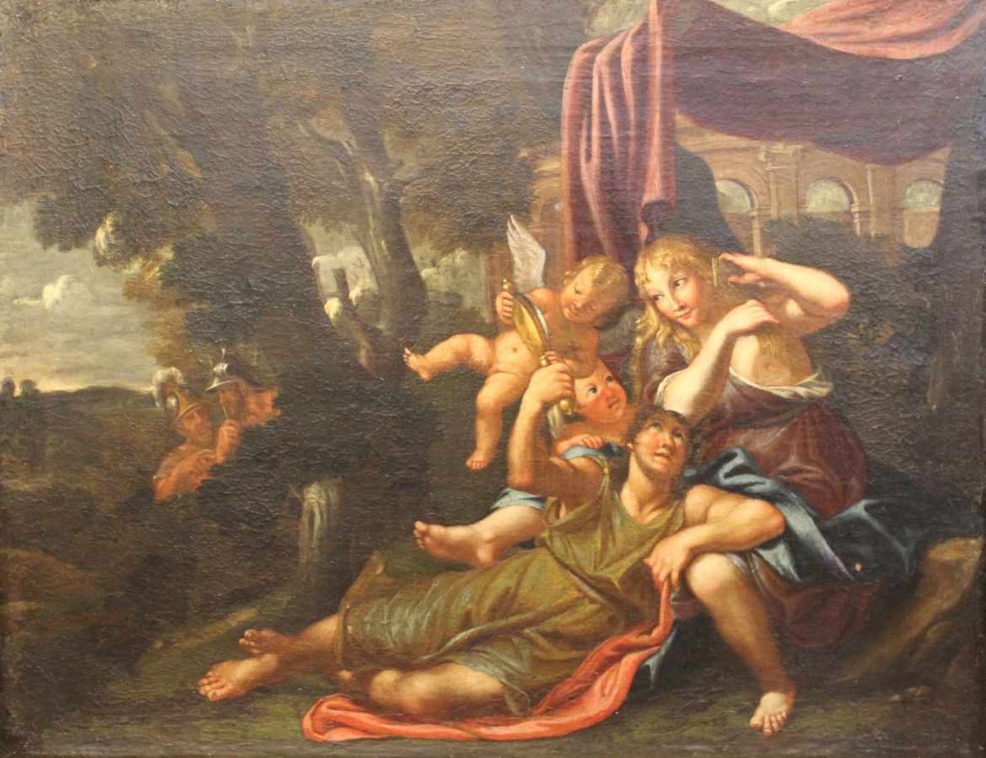 Gemälde - Variante nach Domenichino (Bologna 1581-1641 Neapel) bzw. nach Annibale Carracci (1560