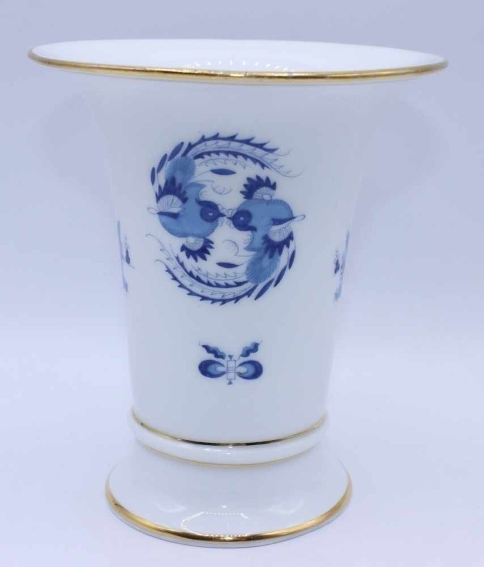 Vase - Marke Schwerter Meissen blaue Schwertermarke unterglasur (Punktzeit ab 1924), Mod.Nr. Q228,