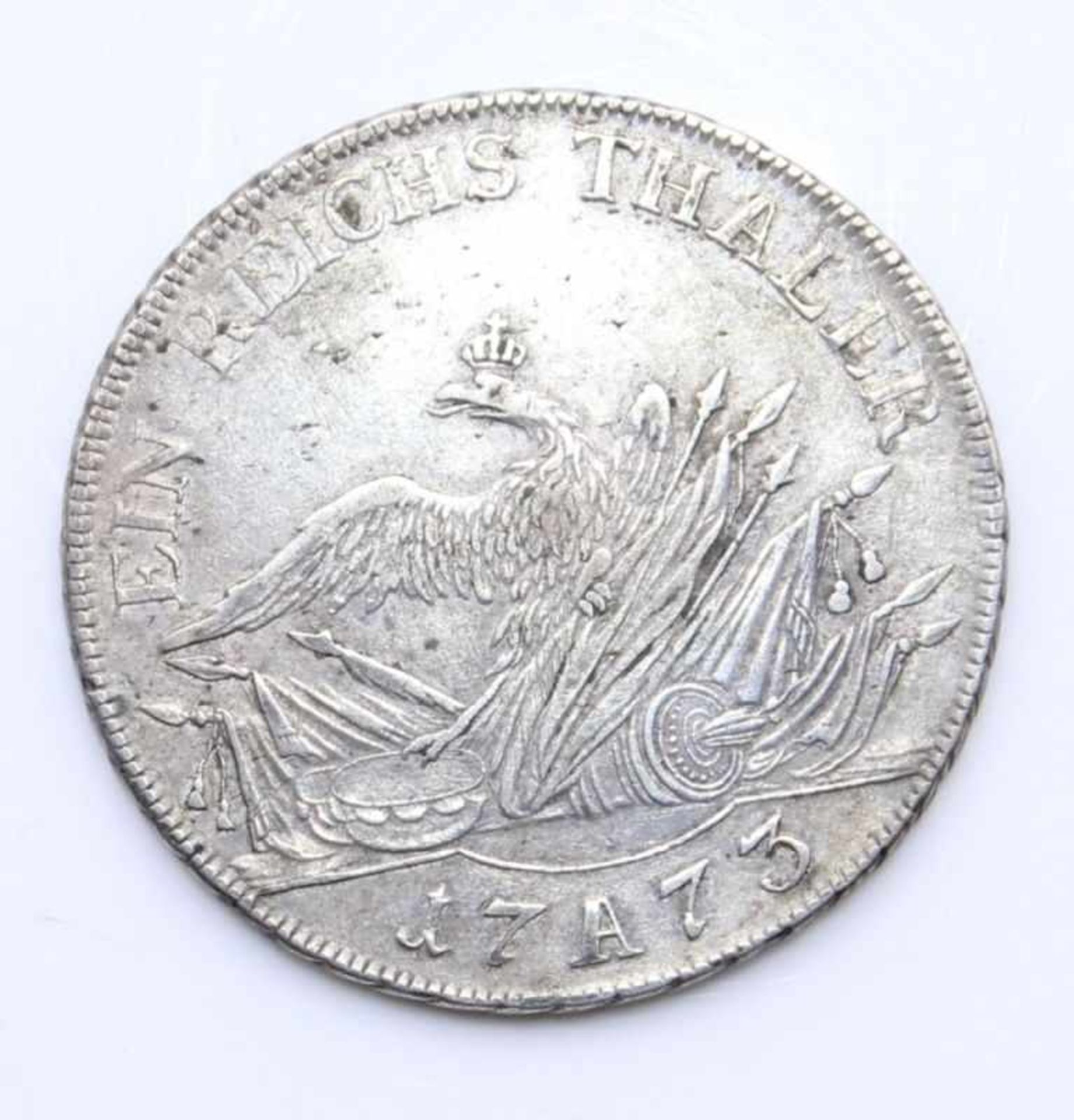 Silbermünze - Reichsthaler 1773 A, Friedrich der Große