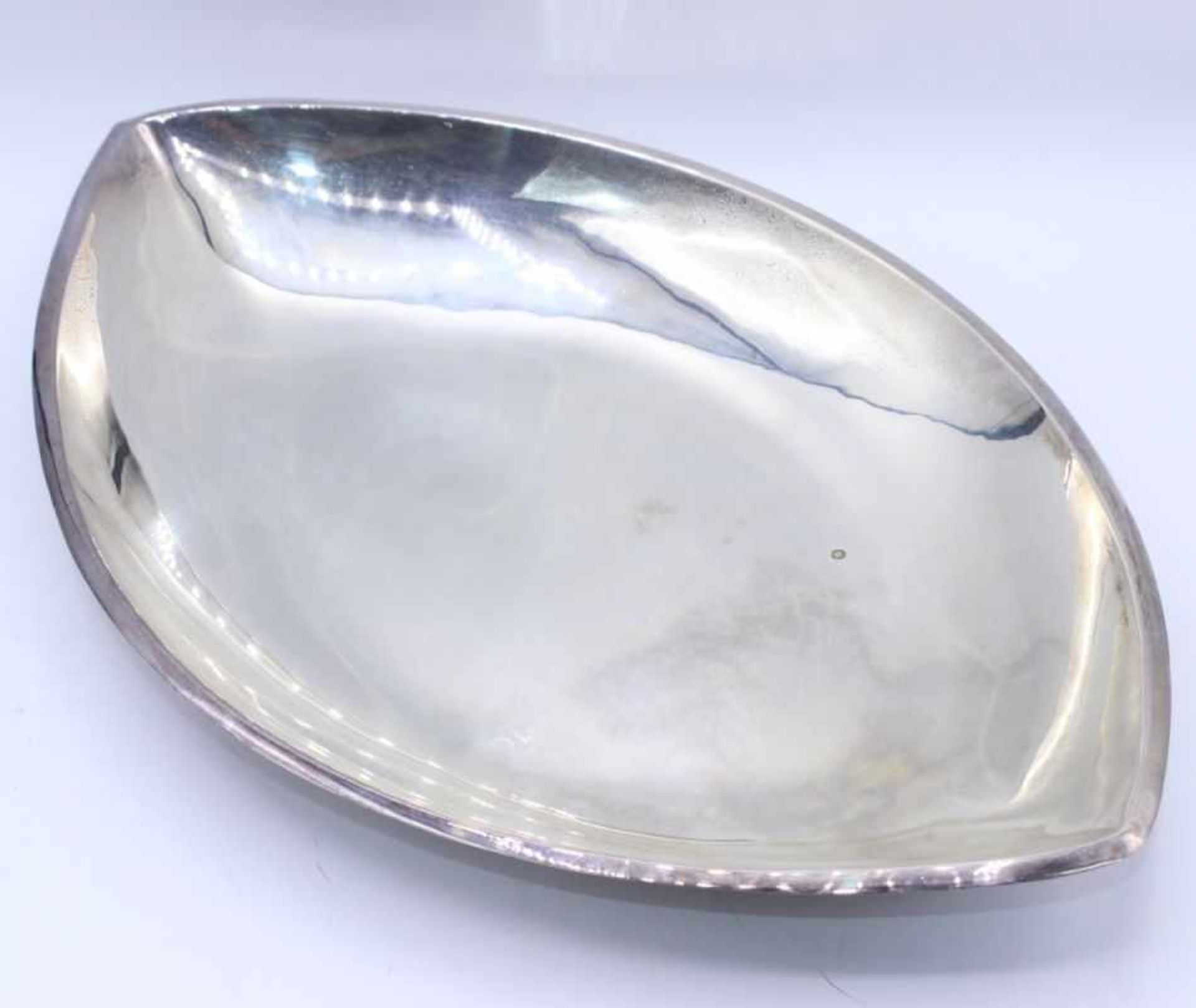 Silberschale - deutsch 20.Jahrhundert Silber gest. 925 Sterling, Maße ca. 35x22,5 cm,