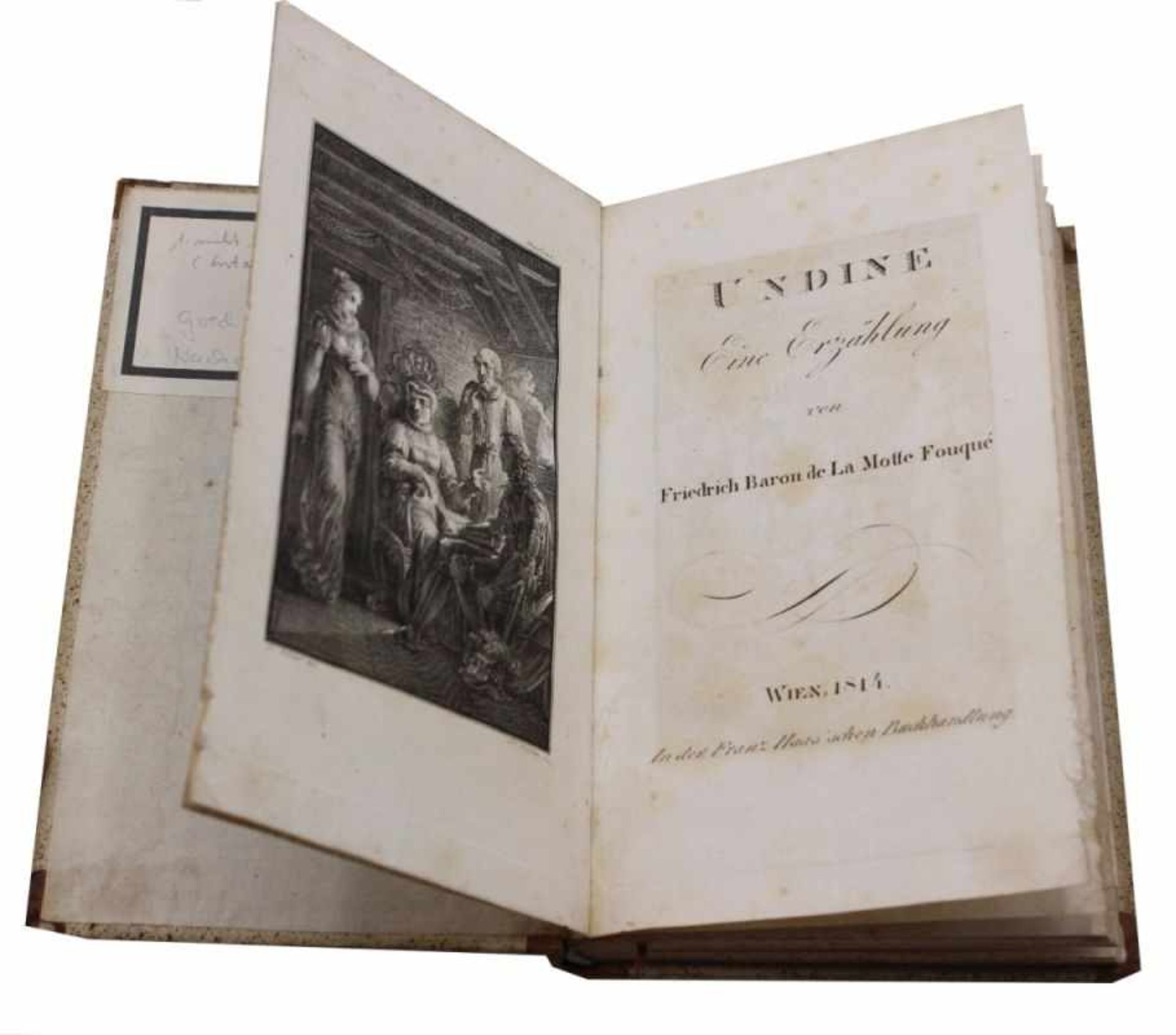 Buch - Friedrich Baron de La Motte Fouqué (1777 Brandenburg - 1843 Berlin) "Undine - Eine