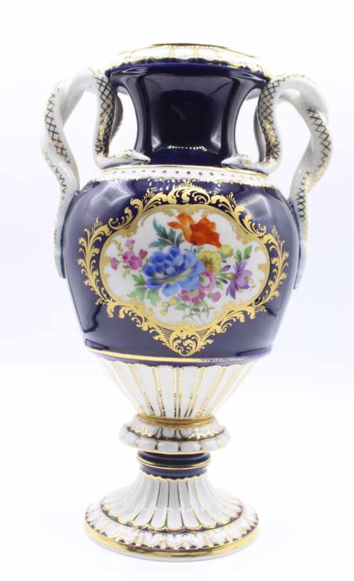 Meissen Vase - nach Entwurf von Ernst August Leuteritz (1818 Meissen 1893) 20.Jahrhundert,