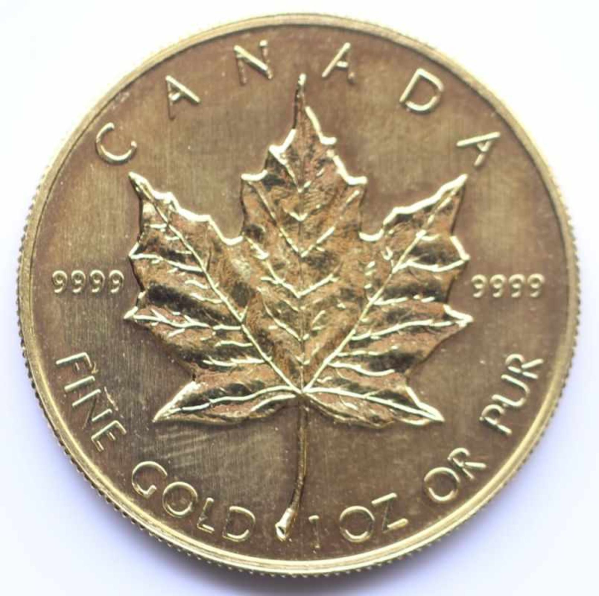 Goldmünze - 50 Dollar 1987 Canada, Feingold, RS: Elisabeth II, ST, 31,19 Gramm
