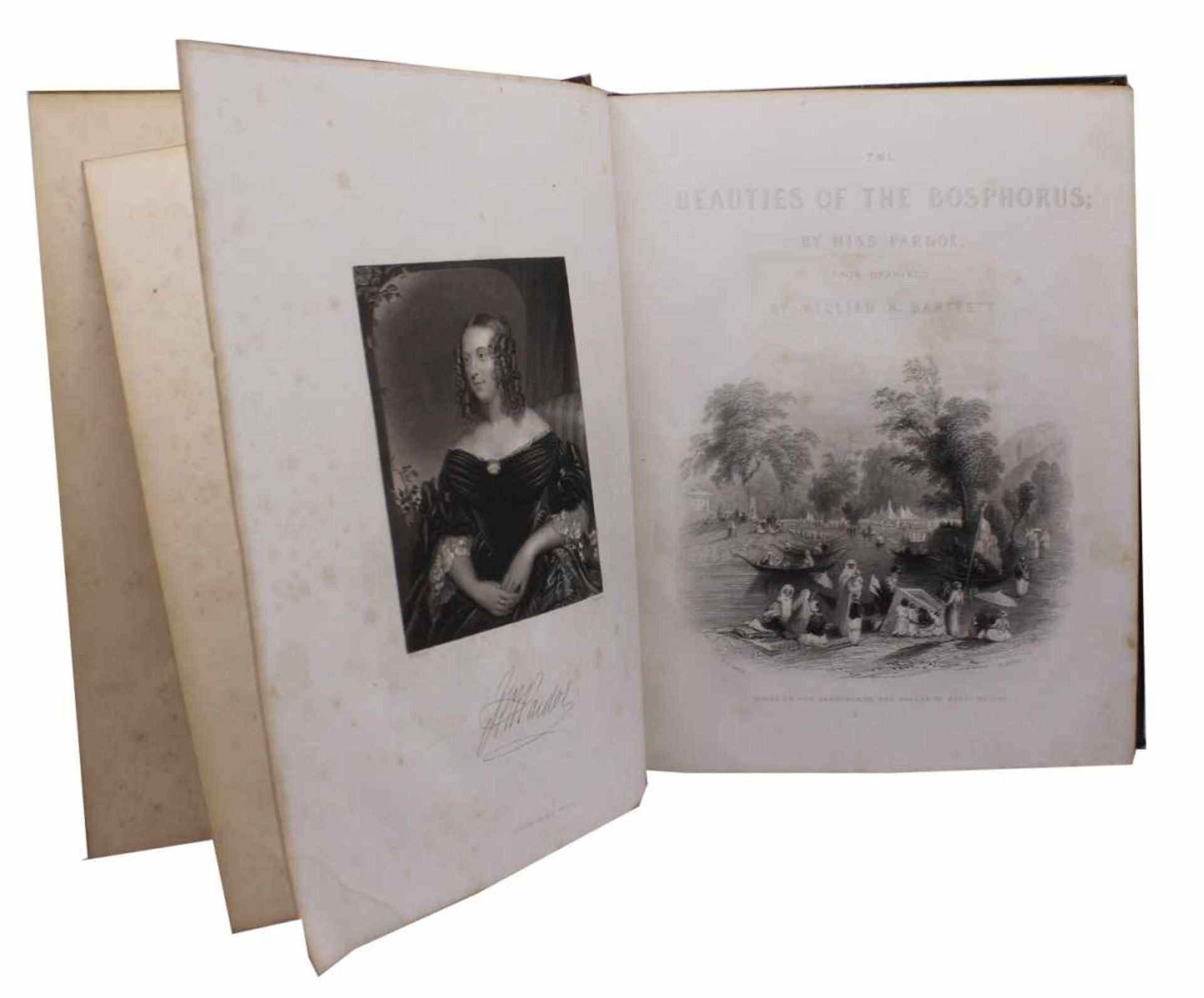 Buch - Julia Pardoe (1806 -1862 England) "The Beauties of the Bosphorus, by Miss Pardoe. From