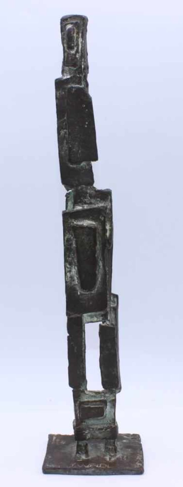 Plastik - Seff WEIDL (1915 Eger -1972 Inning am Ammersee) "Abstrakte Figur", im Sockel signiert,