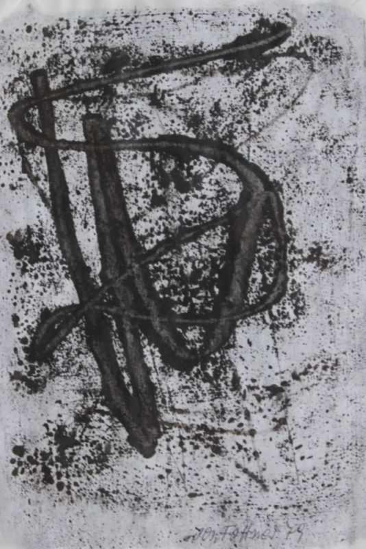 Josef FOTTNER (1909 München - 1983 Gröbenzell) "Ohne Titel", r.u. signiert und datiert 79,