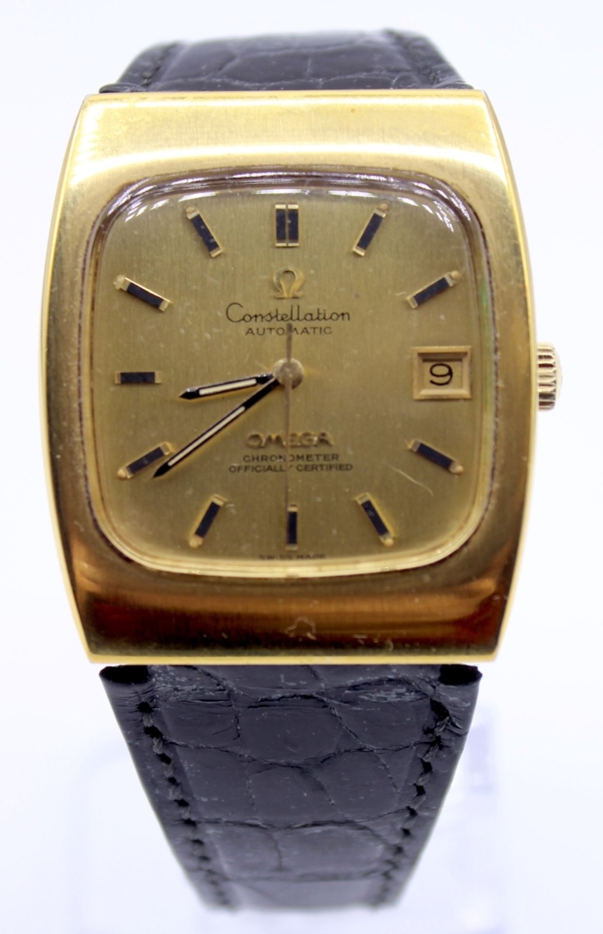 Herrenarmbanduhr - Marke Omega Modell Constellation, Chronometer official certified, schweizer