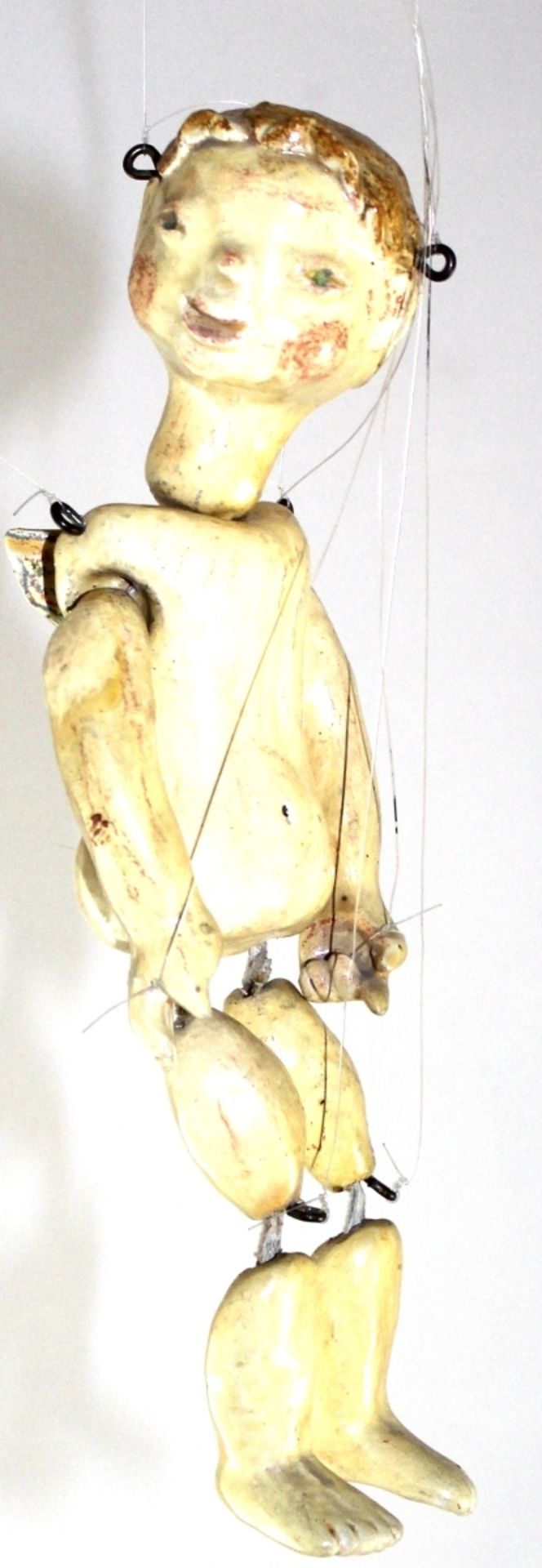 Marionette - Künstlerpuppe Unikat, 20.Jahrhundert, Höhe ca. 22 cm
