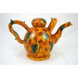 A Walter Keeler Crabstock teapot