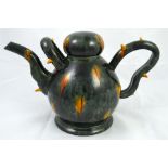 A Walter Keeler Crabstock teapot