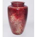 A Ruskin high fired vase