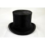 A gentleman's top hat