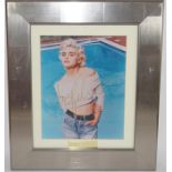 A Madonna autographed photograph