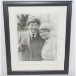 A Judi Dench and Michael Williams autographed photograph