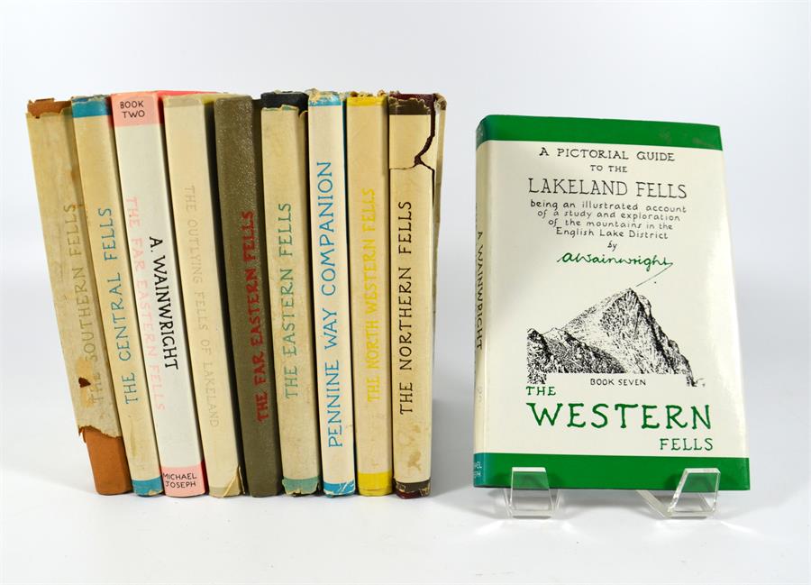 Set of Alfred Wainwright books (25)