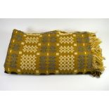 A Welsh blanket, geometric design