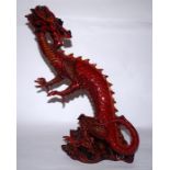A Royal Doulton Burslem Artwares 'Shenlong' dragon BA32