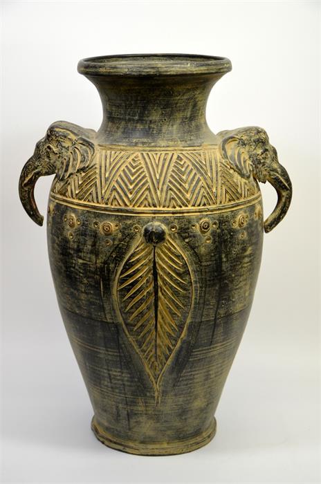 A large Chinese floor vase