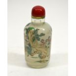 A Chinese glass snuff bottle