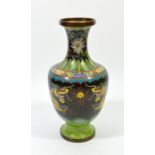 A Chinese cloisonne enamelled vase