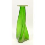A Loetz iridescent glass Propeller glass vase
