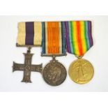 A World War One British gallantry medal set including the Military Cross