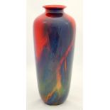 Fred Moore for Royal Doulton, a Sung flambe vase