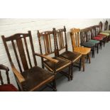 Six chairs