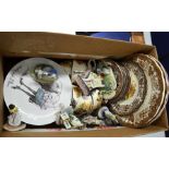 A collection of ceramics including Royal Worcester