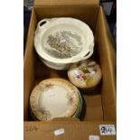 A selection of Spode ceramics